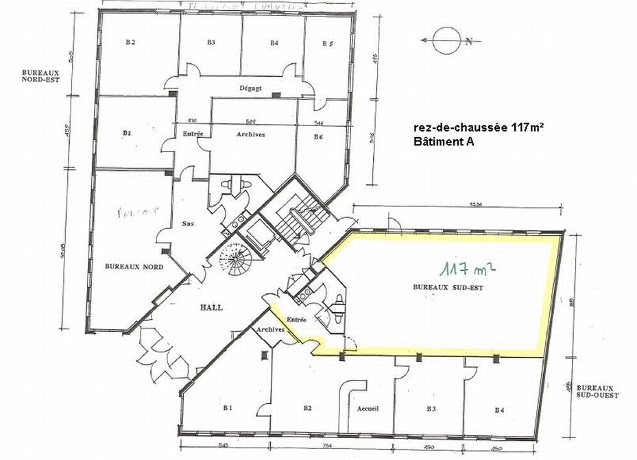 Bureau Lyon 690m² Location bureau Lyon Rhône OLBUR2313497 11
